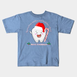 Merry Toothmas Dental Christmas Kids T-Shirt